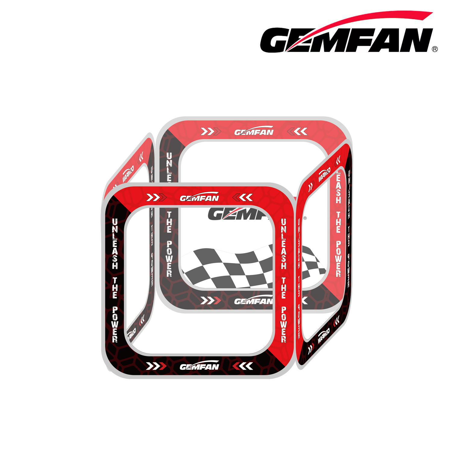 Gemfan AC-SM-6 FPV Racing Dron - Drone Racing Flag 评论和价格
