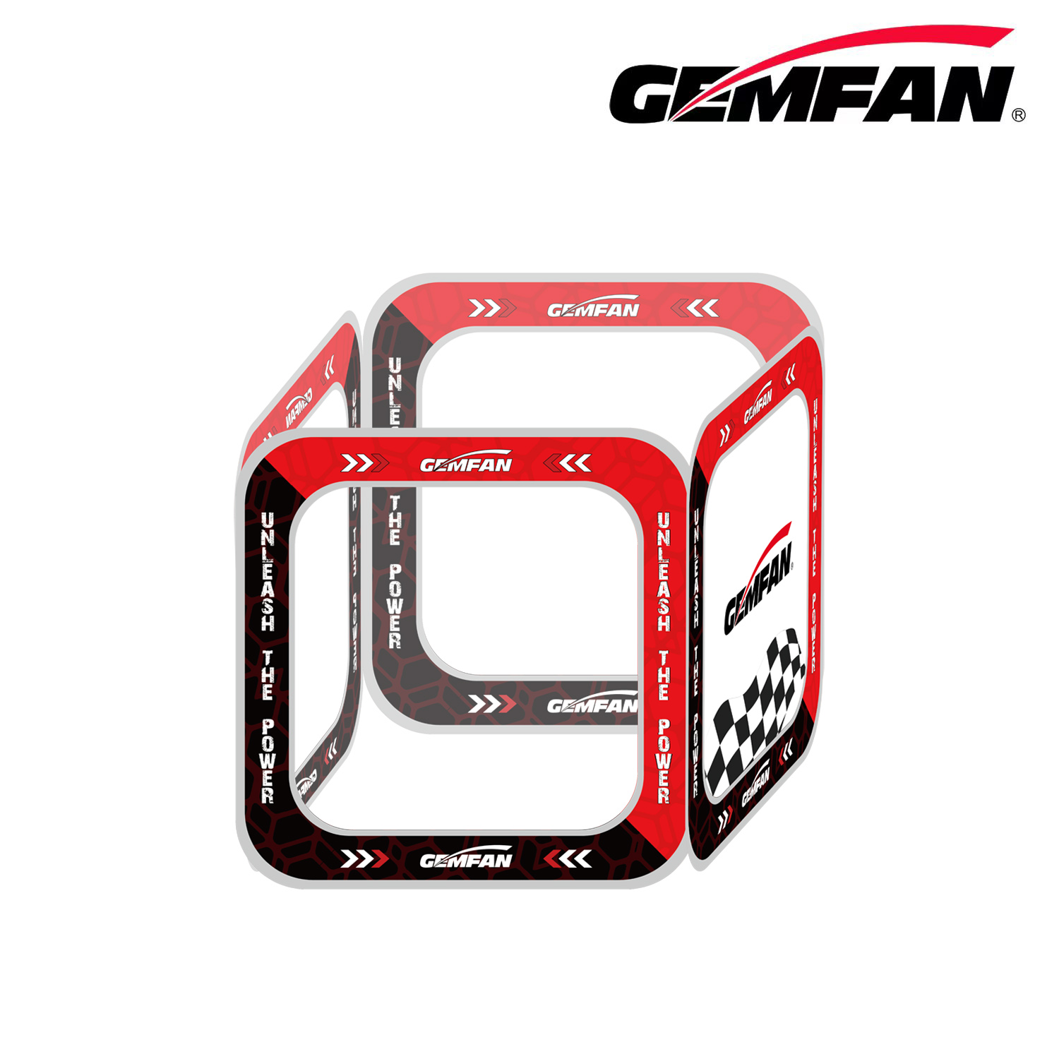 Gemfan AC-SM-6 FPV Racing Dron - Drone Racing Flag 评论和价格